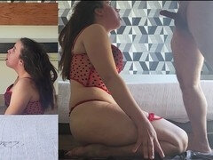 素人, アナル, デカ尻, フェラチオ, 中出し, 自家製, お仕置き, ヤリマンの