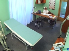 Doctor cures sexy patient with a heavy dose of fucking