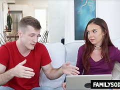 Sister-in-law tries coaching stepbrother