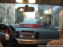 18, 素人, フェラチオ, 車, Hd, 自家製, オマンコ, ティーン