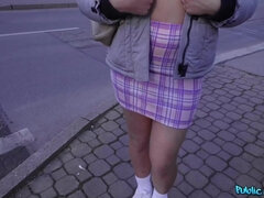 Lieveling, Blond, Pijpbeurt, Tsjechisch, Openbaar