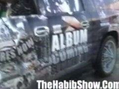 デカ尻, デカパイ, 黒人, 黒人, 巨大, オナニー, パーティ, 公共