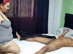 Enthousiasteling, Grote lul, Pijpbeurt, Mollig, Moeder die ik wil neuken, Moeder, Roodharige vrouw, Stiefmoeder