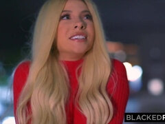 Blonde, Sucer une bite, Queue, Hard, Interracial, Petite femme, Rasée, Plan cul à trois