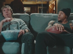 Culo grande, Verga grande, Mamada, Garganta profunda, Estilo perrito, Marido, Tetas naturales, Esposa