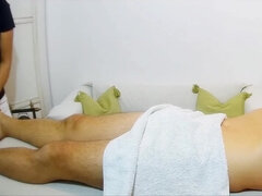 Aziatisch, Sperma shot, Fetisj, Handbeurt, Masseren, Olie, Orgasme, Thais