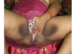 Gorda, Casero, Indio, Masturbación, Maduro, Bragas, Solo, Vibrador