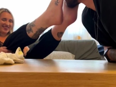 Amateur, Blonde, Bottes, Pieds, Fétiche, Fétiche des pieds