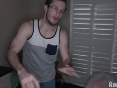 Petite Blonde Babysitter Gets Caught Fucking Big Dick BF