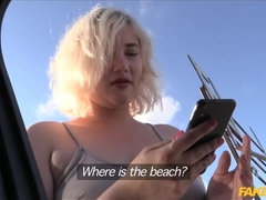 British Blonde Fucked in Spain by Cop