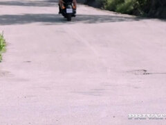 Private.com - DP'd Babe Anna Polina Gets 2 Loads Of Warm Cum