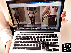 Leie, Britisch, Cfnm, Europäisch, Weibliche domination, Fetisch, Absätze, Solo