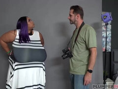 お尻, ぽっちゃり, デカ尻, デカパイ, 巨乳な, 手コキする, 怪物, 自然山雀