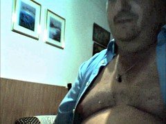 Chubby, Daddy, Masturbation, Voyeur, Webcam