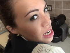 Braunhaarige, Puppe, Französisch, Hardcore, Hd, Zierlich, Jungendliche (18+), Titten
