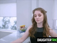 stepBro stepDads swap stepdaughters during a game of domino