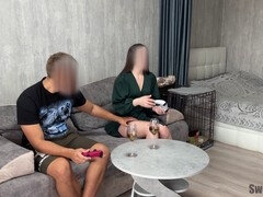 Homemade video: Wife and husband have hot sex with seductive college teen