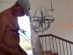 Sadomasochismus, Französisch, Schwul, Gruppe, Nippel, Orgie, Im freien, Sich ausziehen