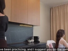 Step Dad Punishes Step Daughter Rough 4K - Hot Pearl Face Fuck & Creampie