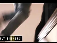 FAMILY SINNERS - Freaky Stepmom Gets Down And Dirty With Her Spoiled Stepson And His Big Cock