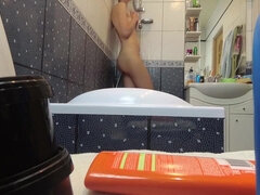 Enthousiasteling, Mooi, Stel, Tsjechisch, Vrouw, Harig, Masturbatie, Tieten likken
