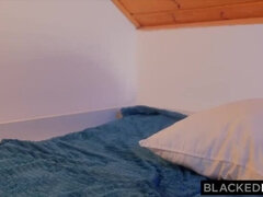 Petite Blonde Christy Can't Resist BBC's Charm