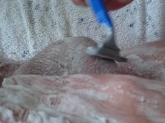 Nursing Shave From The Asshole And Scrotum