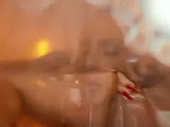アメリカ人, デカチン, デカパイ, フェラチオ, 手コキする, Hd, ラフ, 魅力的