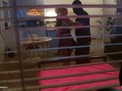 College Girl strapped and harsh porked (Mark Davis, Kaylee Hilton)