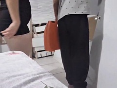 浮気する, 露出狂, 人妻の, ラティーナ, 熟年, パンティ, 魅力的, 驚き