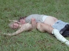 Rubia, Morena, Al aire libre, Tetas, Clasico