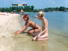 Amateur, Playa, Nudista, Público, Flaco, Adolescente, Voyeur