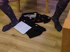 Cuisine, Masturbation, Chatte, Pute, Solo, Adolescente, Jouets, Épouse