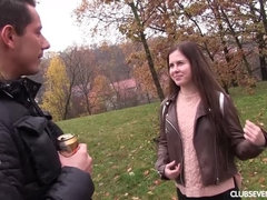 Pijpbeurt, Bruinharig, Genootschap, Europees, Sperma in gezicht, Geschoren, Tiener, Tieten likken