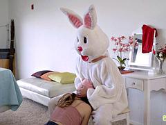 Grosser schwanz, Blasen, Braunhaarige, Besamung, Hd, Jungendliche (18+), Titten