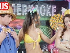 Messy Jerkaoke Fun with Charly Summer, Eliza Ibarra, and Chloe Temple