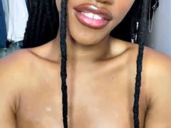 素人, 美人, 黒人, ボンデージ, イく瞬間, 黒人, シーメール, 一人