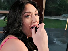 TUSHYRAW Curvy sexy Megan gets her round ass filled