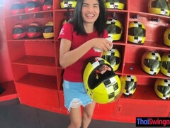 素人, アジア人, フェラチオ, 巨乳な, Hd, ティーン, タイ, オッパイの
