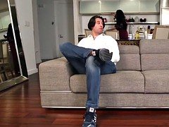 Cuba's Angelina Castro Gives a BlowJob & Has Threesome Sex!!