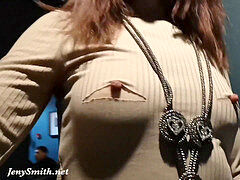 Schattig, Enthousiasteling, Strand, Kleren uit, Buiten, Klein, Openbaar, Russisch