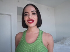 Victoria June uses vibrator on her clit while getting fucked