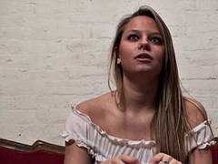 素人, 美女, デカパイ, ブロンド, フェティッシュ, 裸, 一人