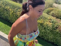 Strand, Lecken, Milf, Nudist, Orgasmus, Muschi, Realität, Stiefmutter