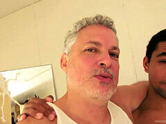 Arsch, Schwarz, Blasen, Spermaladung, Papi, Kompletter film, Schwul, Gruppe