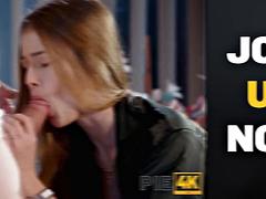 Denis Marti Gets His Cock Sucked by Dragon Fruit in Passionate Girl-on-Girl Cowgirl R