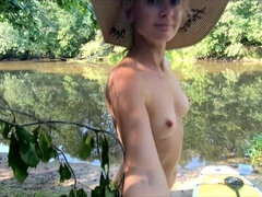 ビーチ, 小柄, 公共, ロシア人