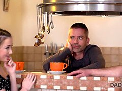 浮気者, 大学生, 爸, 彼女, ハードコア, ロシア人, 息子, ティーン