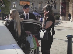 Grosse titten, Blondine, Blasen, Hardcore, Hd, Absätze, Milf, Flotter dreier