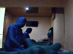 Zentai Roleplay with a Older Bear Man - Part 1